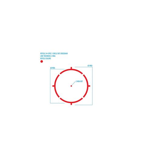 Viseur Rouge Ultra Shot M Spec Reflex Sight Tan Sightmark