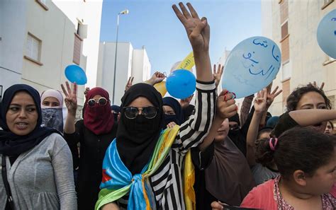 Thousands March In Rabat To Demand Release Of Protest Leaders Middle