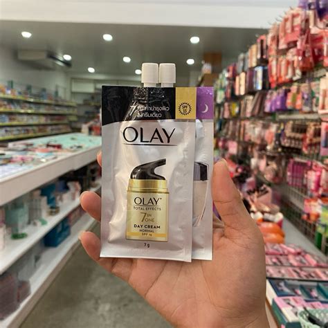 [ 1 กล่อง X6 ซอง ]ครีมซองโอเลย์ Olay Total Effects โททอล7กรัม กลางวัน กลางคืน ขนาด 7g 🔥มาใหม่🔥