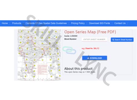 How To Download Toposheet From The Survey Of India Website Civil Blogs