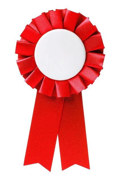 Premium Photo | Red ribbon Award