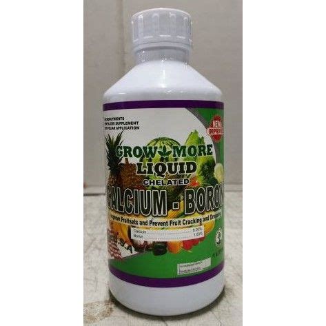 Liquid Calcium Boron Chelated Liter Lazada Ph