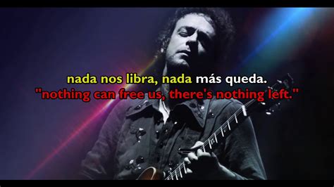 Soda Stereo Cerati De Música Ligera Spanish English Lyrics Karaoke Youtube