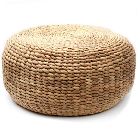 Water Hyacinth Round Pouf Nam Son Vietnamese Exporter