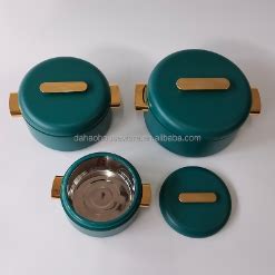 Luxury Kitchen Food Insulated Hot Pot Casserole Pcs Set Cookware Sets Food Warmer Casserole