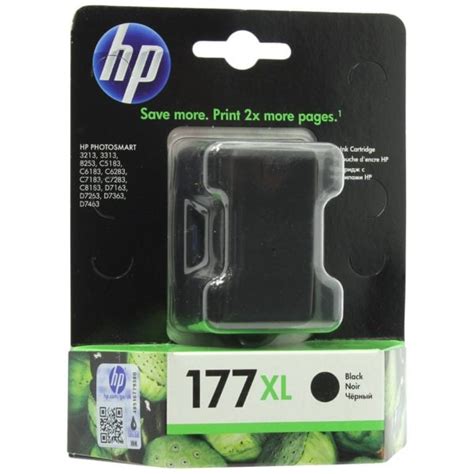 Buy HP 177 C8719HE CIS Large Black Ink Cartridge in Dubai UAE. HP 177 ...