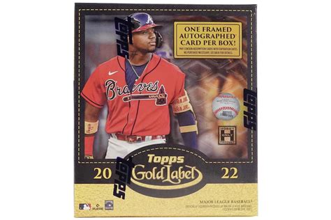 2022 Topps Gold Label Baseball Hobby Box 33 Card Count 2022 Cn