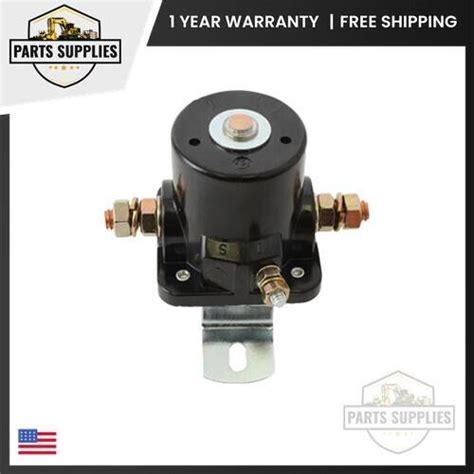 N V Post Volt Starter Solenoid Fits Ford Tractor N N N