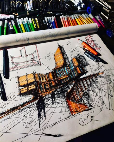 Architectural Sketches School In Egypt Asse Summer School