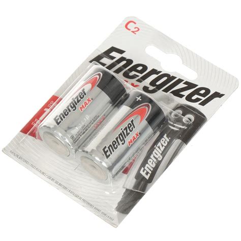 Батарейка Energizer Max С/LR14 BP2, цена за блистер 2 шт в Москве: цены ...