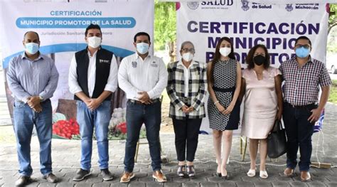 Certifican A Sahuayo Como Municipio Promotor De La Salud Tribuna