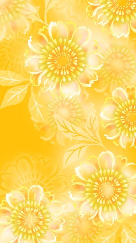 Yellow Background Wallpaper