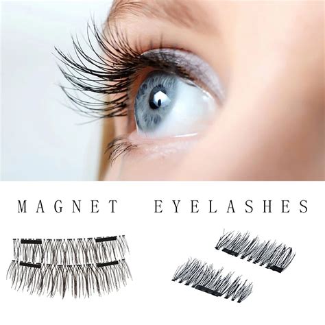 Styles Magnetic False Eyelashes Soft Magnetic D Mink Natural Long