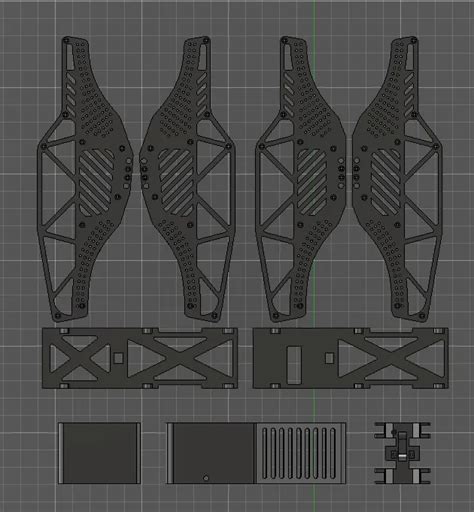 Free Stl File Tremor Chassis V2 For Scx24 🚁・template To Download And 3d Print・cults