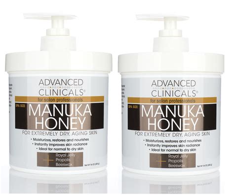 Advanced Clinicals Manuka Honey Cream For Extremely Dry Aging Skin