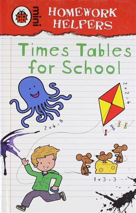 Ladybird Homework Helpers Times Tables For School Amazon Co Uk