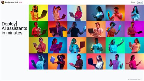 Assistants Hub Create And Deploy Ai Assistants Easily Creati Ai