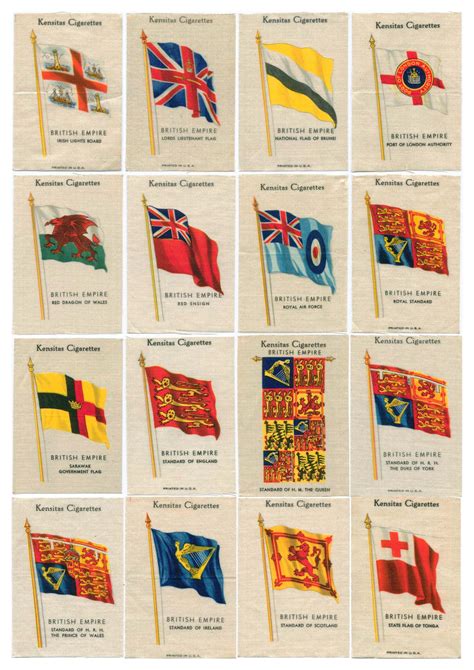 British Empire Flags. | Флаг, Винтажная открытка, Мир