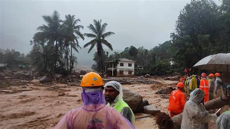 More Than 90 Dead Hundreds Feared Trapped In Southern India Landslides