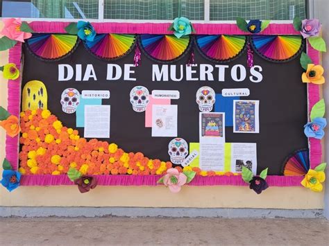 Periodico Mural D A De Muertos En Dia De Muertos Periodico