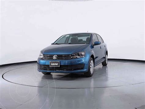 Volkswagen Vento Startline Usado 2019 Color Azul Precio 214 999