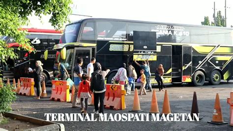 STJ Anno Tambah Ramai Penumpang Bus Sudiro Tungga Jaya TERMINAL