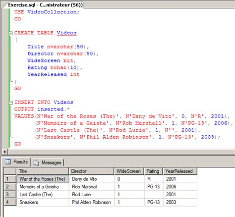 Microsoft Sql Server Lesson 14 Introduction To Records