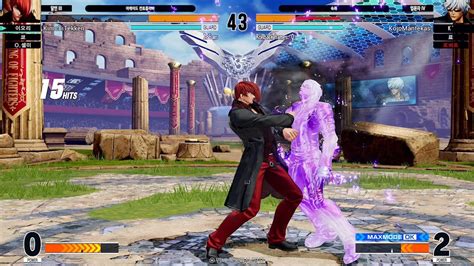 The King Of Fighters Xv Match Iori Kyo O Shermie Vs Robert K