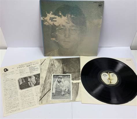 【やや傷や汚れあり】ロック Lp ジョン・レノン John Lennon イマジン Imagine 1977年 国内盤 Eas 80705