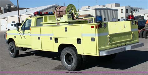 1989 Ford F350 fire truck in Wichita, KS | Item 6530 sold | Purple Wave