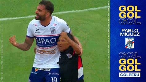 Torneo Apertura Pablo Míguez puso el Carlos Mannucci 2 1 Los Chankas