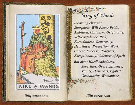 Meaning Of King Of Wands Learning Tarot Cards Tarot Interpretation