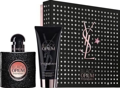 Yves Saint Laurent Black Opium Gift Set Eau De Parfum 30 Ml And Body