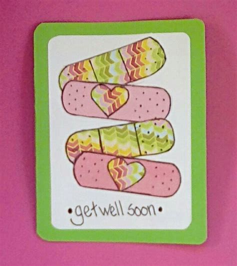 Handmade "Get Well" card | Get well cards, Greeting cards diy, Greeting ...