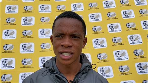 South Africa U20 Media Day Siyabonga Mabena Mamelodi Sundowns