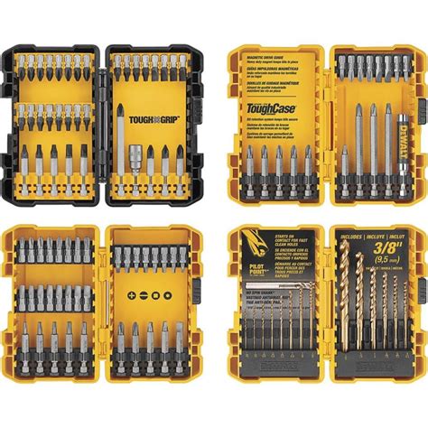 Dewalt Piece Shank Screwdriver Bit Set At Lowes