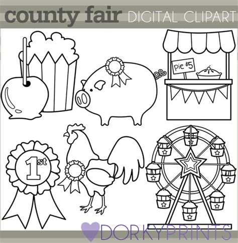 County Fair Clipart Personal And Limited Commercial Use Blue Ribbon