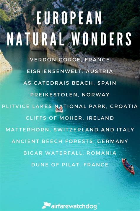 27 Awesome Natural Wonders In Europe Natural Wonders Europe Travel
