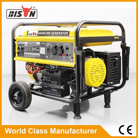 Home Ultra Quiet Portable Electric Ac Single Phase Gasoline Generator