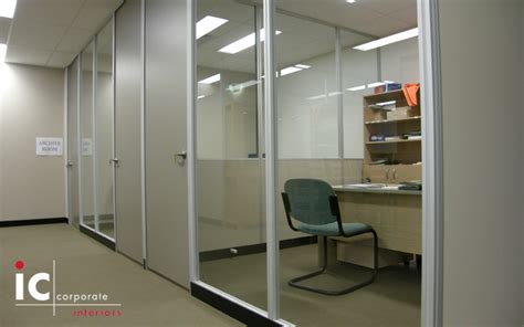 Floor To Ceiling Office Partitions Melbourne Ic Corporate Interiors