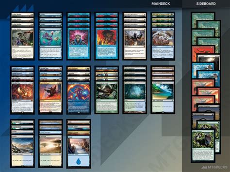 Legacy Four Color Control Deck By Marco Del Pivo • Mtg Decks