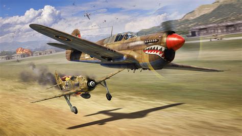 World War Ii War Airplane Aircraft Curtiss P Warhawk Wallpaper