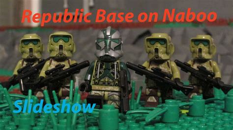 Lego Star Wars Republic Base On Naboo Slideshow Youtube