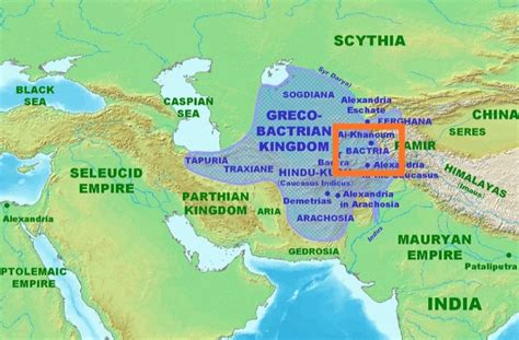 Ancient Scythian Map