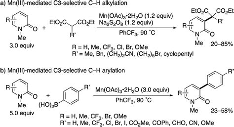 Mn Iii Mediated Radical C3 Selective Alkylation And Arylation Of