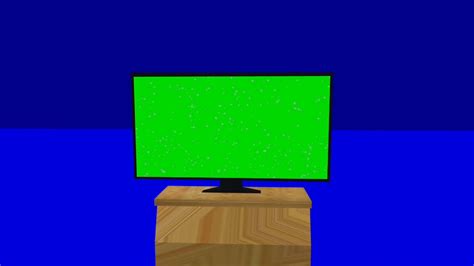 Green Screen Tv Set Youtube