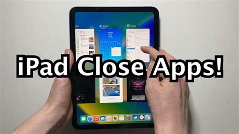 How To Close Apps On Ipad 10th Gen Or Any Ipad Youtube