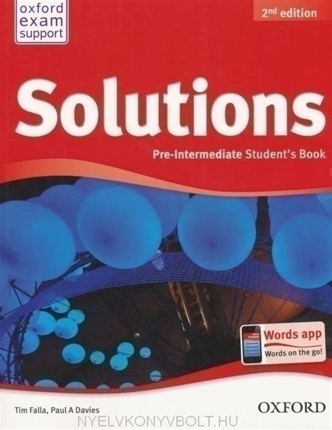Solutions Pre Intermediate