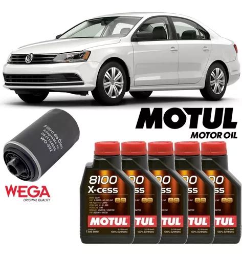 Jetta Tsi 2 0 200cv Troca De Óleo Motul 8100 5w40 Wega Wo592