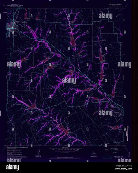 Midlothian texas map hi-res stock photography and images - Alamy